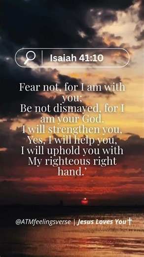 📖 God Says "Fear Not" to You Tonight | Isaiah 41:10 NKJV Evening Devotional