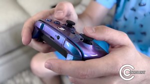 Custom Controllerzz Designer Series Custom Wireless Controller for PC, Windows, Xbox Series X/S & One - Multiple Designs Available (Galaxy & Chameleon Inserts)