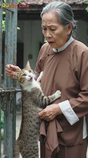 QQ không cho bà cụ ra khỏi nhà… ai ngờ là để cứu căn bếp