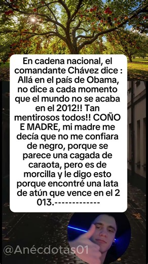 Chávez, Obama y la lata de atún que vence en 2013
