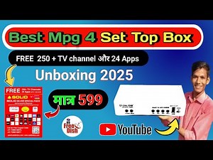 Best Mpeg 4 Set Top Box 2025 | DD free dish new update today