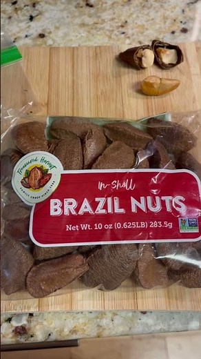 How I Roast Brazil Nuts (335 degrees F for 25-30 minutes) more flavor
