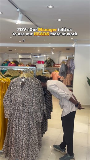 POV: Manager told us to use our head more at work… so we did 😂🚪 | #funnyshorts #yt