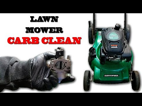 Certified Mower Carb Clean