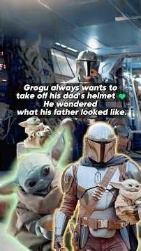 Movie Star Wars: The Mandalorian and Grogu — Grogu Keeps Trying to Bring His Dad’s Helmet Off