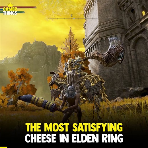 The ringed finger is the best weapon in Elden Ring 😂 | Gamer Things