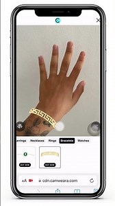 Virtual try-on software for jewelry | Augmented Reality for online stores