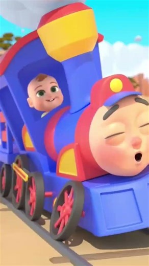 Im Happy Train 🚂 Rhymes| kids cartoon #nursuryrhymes #kidssong
