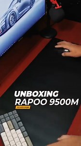5.2K views · 20 reactions | UNBOXING Rapoo 9500M Multi-mode Wireless Keyboard and Mouse Combo In stock | Vibe Gaming | Facebook