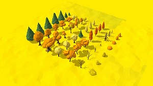 Low-poly Trees - Buy Royalty Free 3D model by 2dhd