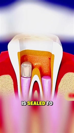 Root Canal Treatment (3D Animation)#3danimation #medicaleducation #healthcare #fyp