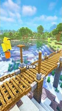 How To Make The Best Bridge In Minecraft!