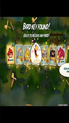 Bird key found 😝 Unlock new bird | Angry Birds 2 Rovio gameplay