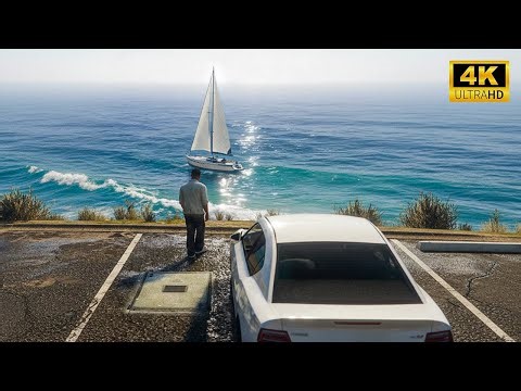GTA 5 4K Enhanced - Breathtaking Ocean & Yacht Visuals