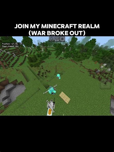 Join my Minecraft realm #minecraft #realms