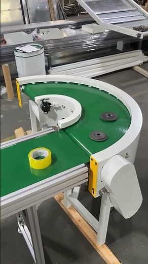 How do curved belt conveyors work?皮带转弯机工作原理