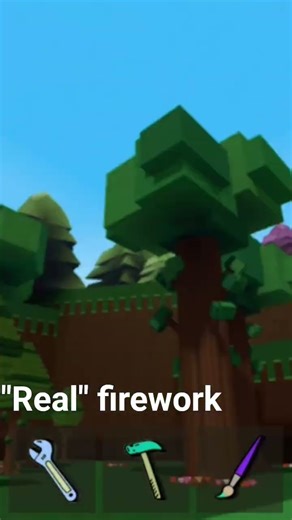this is a "real " firework in build a boat for treasure #roblox #buildaboatfortreasure #explode