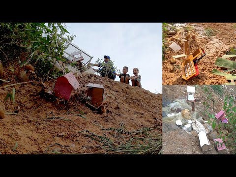 Fissure the horror of flood discharge | Simulating flood discharge to create flash flood