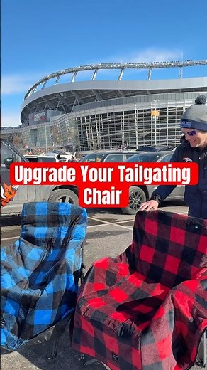 This Cozy Tailgate Chair Setup Is Genius #comfort #gameday #hacks