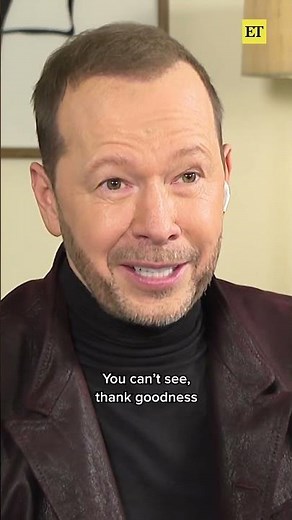 Donnie Wahlberg Reflects on His 'Bad Boy' Era #donniewahlberg #newkidsontheblock #shorts