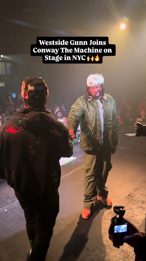 @westsidegunn joins @whoisconway on stages in NYC at his REJECT 2 Anniversary show 🦂⚖️ #buckedup #hiphop #rap #songreaction #newmusic #westsidegunn #conwaythemachine #freestyle #musicreaction #comedy #realrap #realhiphop #undergroundrap #undergroundhiphop #gxfr #griselda #griseldarecords | Sam Buck