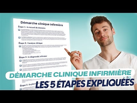 Démarche clinique infirmière : méthode détaillée et exemple concret