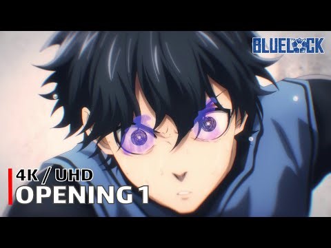 Blue Lock - Opening 1 (Chaos ga Kiwamaru) | 4K UHD Creditless | Subtitles