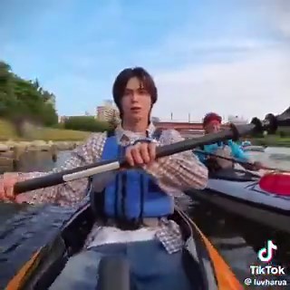 I'm crying he was scared of a tiny fish 😭