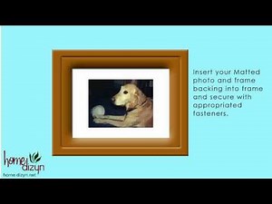 DIY Photo Matting