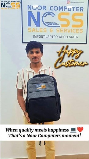 Happy Customer at Noor Computers 🤩 | Trusted Laptop Store in Mumbai | Best Deals & Service