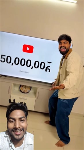 50 Million Subscribers Completed￼🥳😍#dushyantkukreja#shorts