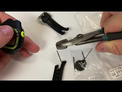 Garmin Forerunner 15 changing watch strap