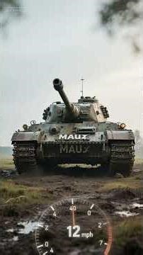 The Mouse That Roared: Nazi Germany’s Giant Tank. SmartHistoryForDumbTimes#WW2History#MilitaryTech