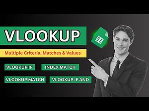 Vlookup Multiple Criteria, Columns and Matches in Google Sheets (Advanced)