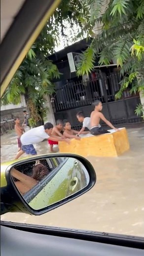 Typhoon Survival: Driving Through Cebu Floods 🌊 Streets Turn into Rivers!