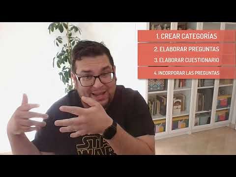 Aules módulo 3, vídeo 1: crear las categorías de un banco de preguntas.