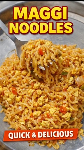 Maggi Noodles Recipe with Egg & Veggies | Quick 2‑Minute Snack