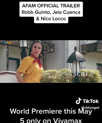 AFAM OFFICIAL TRAILER Featuring Robb Guinto, Jela Cuenca & Nico Locco on Vivamax