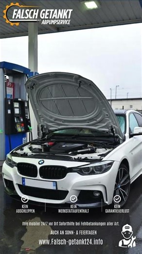 ⛽ Falsch getankt in Burgoberbach? Mobile 24/7 Soforthilfe: 📞 08007236923