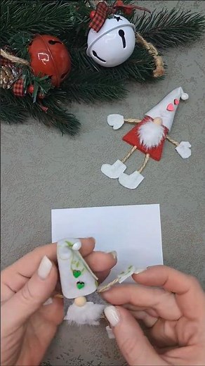 Adorable DIY Felt Gnomes 🎄✨ | Easy Handmade Christmas Decor