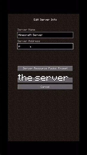 How to join a server on Java edition #minecraft #fypシ