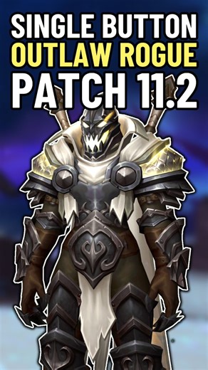 Outlaw Rogue Single-Button DPS 🗡️☠️ In Patch 11.2, Outlaw Rogues can now use the Single-Button Assistant for a simple one-button DPS build. In this short preview I show you the core talents, rotation, and gameplay, see the full 30min guide on YouTube, link in bio! #worldofwarcraft #warcraft #thewarwithin #warwithin #mmo #mmorpg | Dvalin Gaming