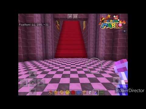 Minecraft Super Mario 64 - Peach Castle Interior
