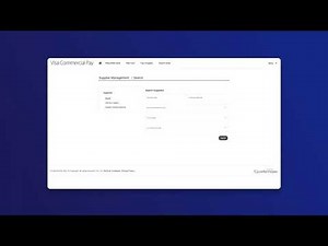 Visa Commercial Pay B2B | Straight-Through Processing - Buyer Directed Payment