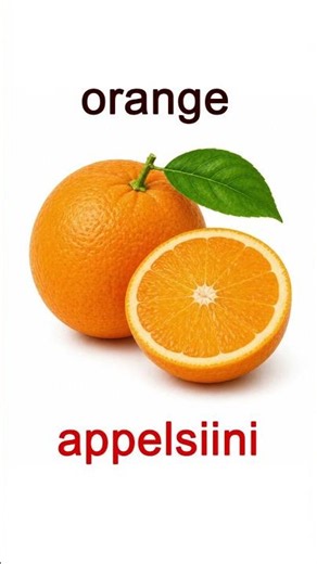 English-Finnish dictionary. Fruit. Hedelmät