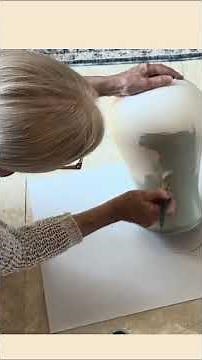 Orange Lamp To WEDGEWOOD BLUE Masterpiece! | IOD Mold DIY