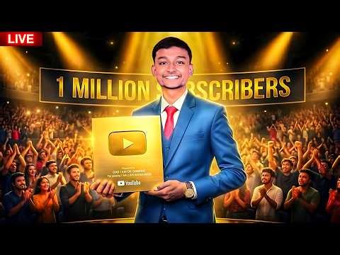 FINALLY 1 MILLION SUBSCRIBER🧿