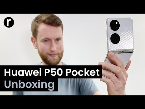 Huawei P50 Pocket Unboxing and Hands-On