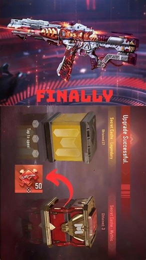 Secret Cache Opening: Got 50 Mythic Shards in 1 Crate😱? | AK117 Lava Remix! #codm #codmobile #ak117