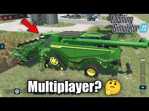 #FS23, Can we Play Multiplayer? in Farming Simulator 23 @SkullGaming5520
